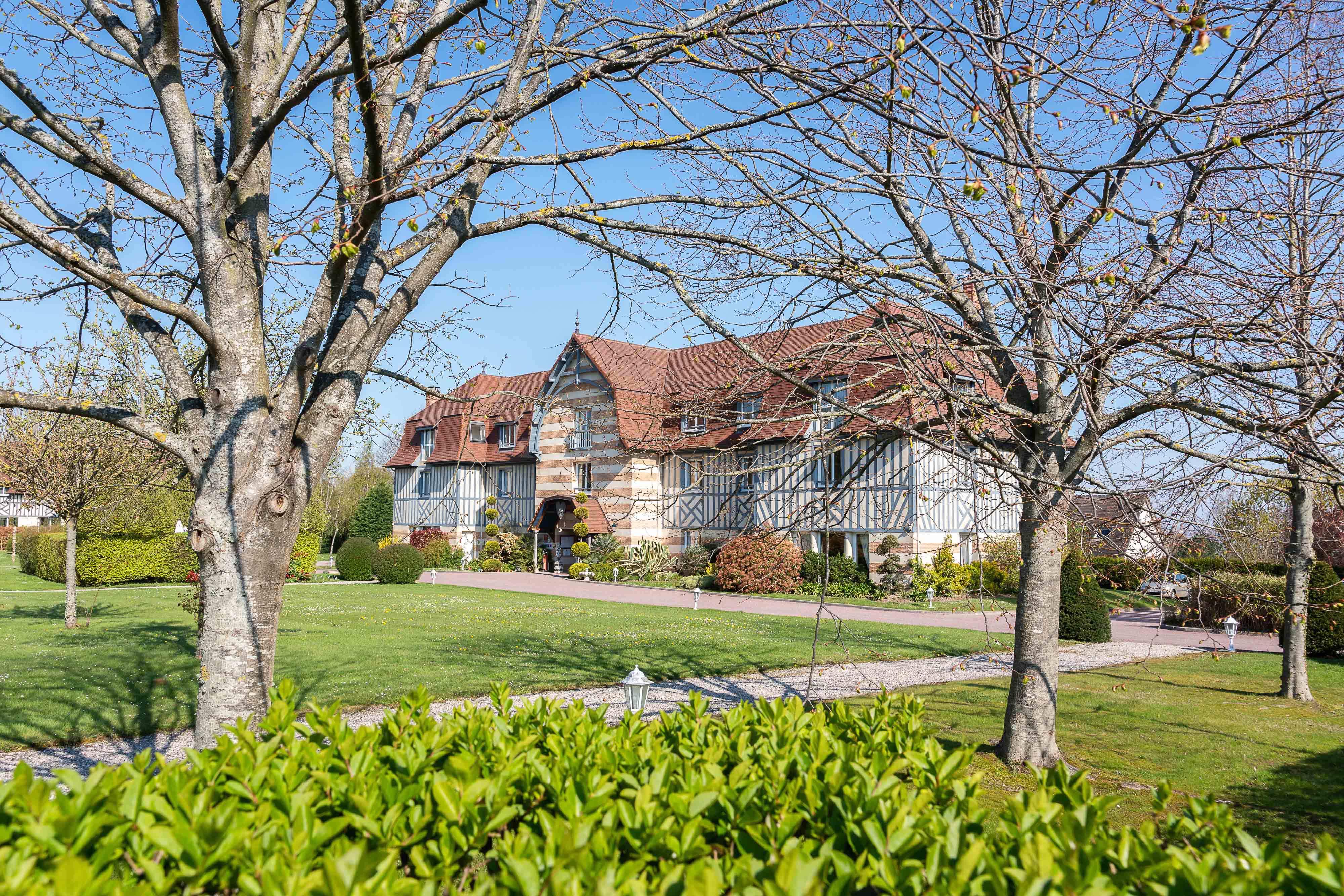Le Manoir De La Poterie & Spa Cricquebœuf Kültér fotó