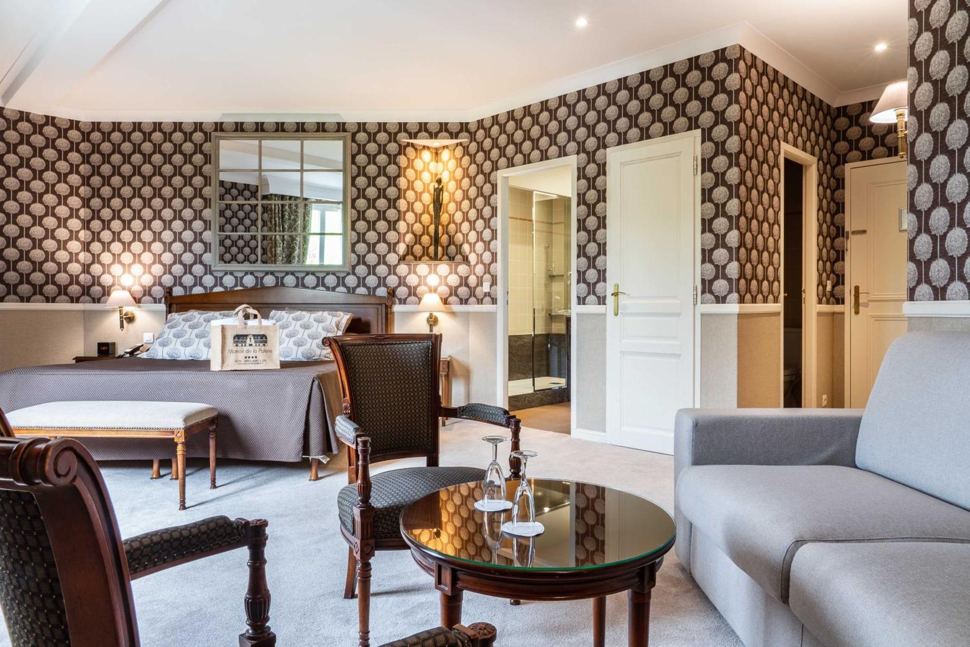 Le Manoir De La Poterie & Spa Cricquebœuf Kültér fotó